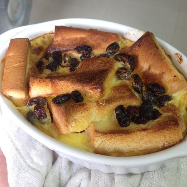 超簡易烤布丁：用土司就可以！：米蟲 一起做