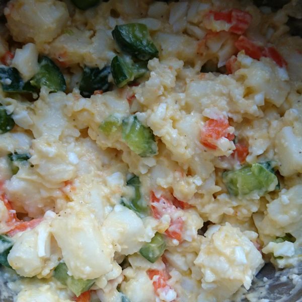 山藥沙拉 : 陳鈺方一起做