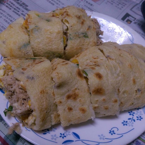 軟Ｑ蛋餅(免揉，免醒麵皮) : 王靜怡一起做