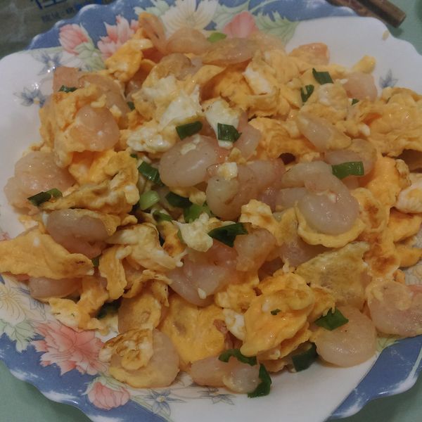 蝦仁炒蛋 : sindy一起做