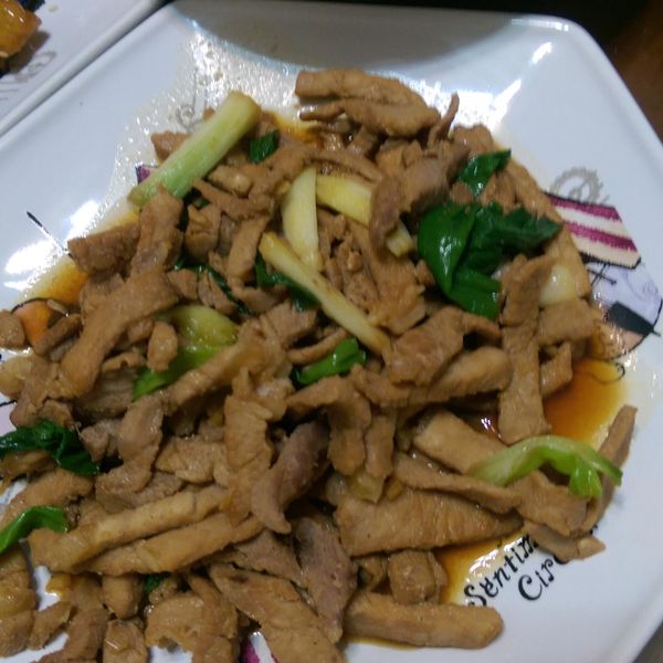 蔥爆豬肉絲 : MeiLu Huang一起做