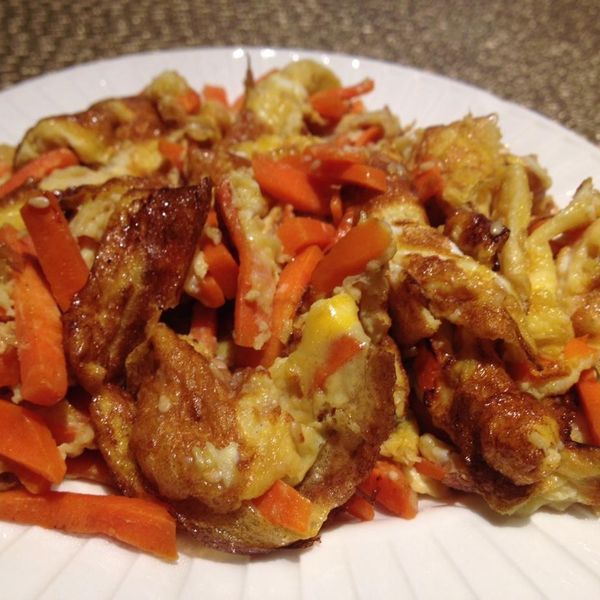 紅蘿蔔炒蛋 : Maggie一起做