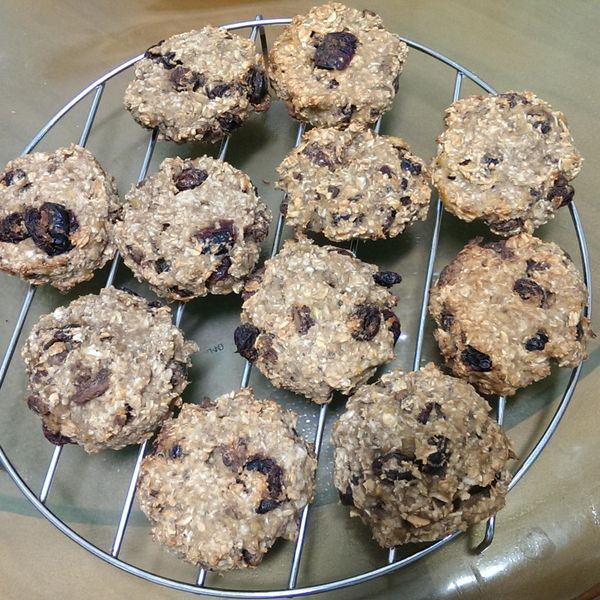 香蕉燕麥餅(無麵粉及糖) : 黃小花一起做