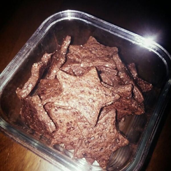 可可造型脆餅 : sandra一起做