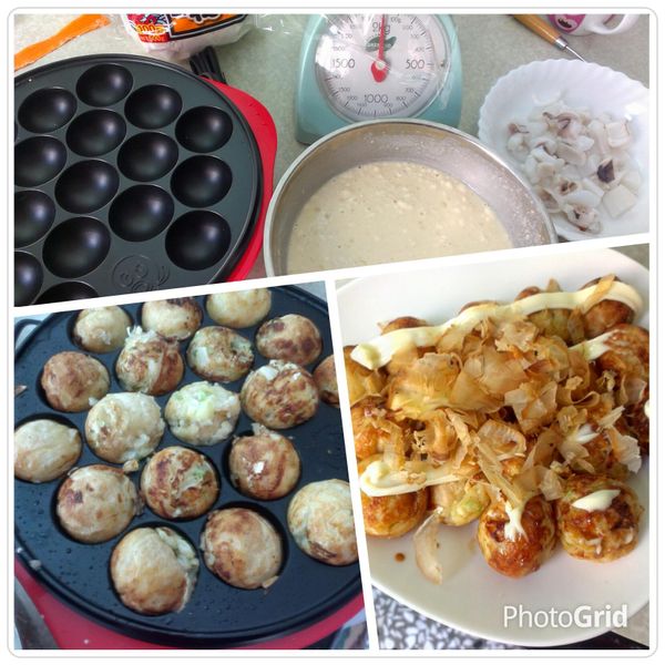 [阿妮塔♥yummy] 外脆內軟章魚燒：Summer  一起做