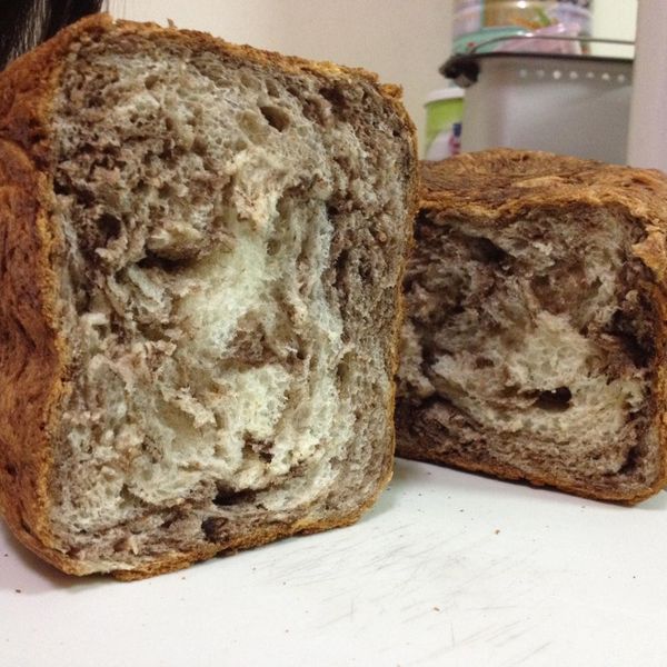 OREO大理石吐司『Panasonic製麵包機』 : Vevien Tsai一起做