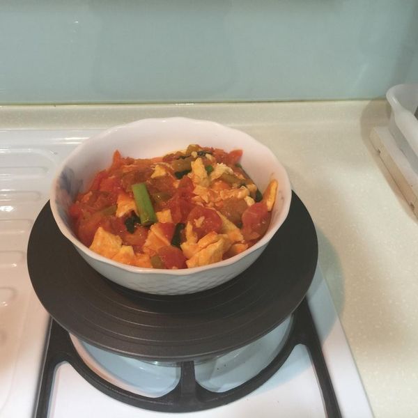 番茄炒蛋 : 梅子一起做