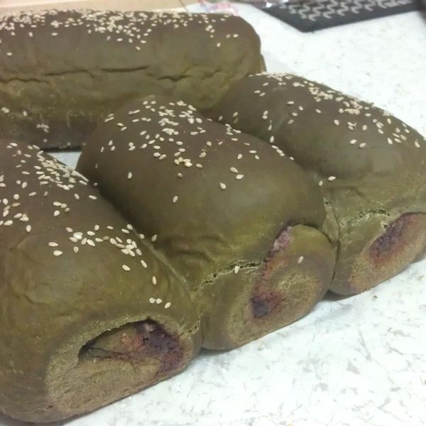 抹茶紅豆吐司：Kkwjo Lin 一起做