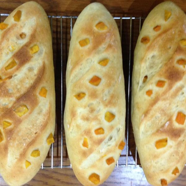 歐式地瓜麫包:米豆米豆 一起做