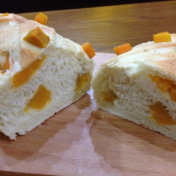 歐式地瓜麫包:米豆米豆 一起做