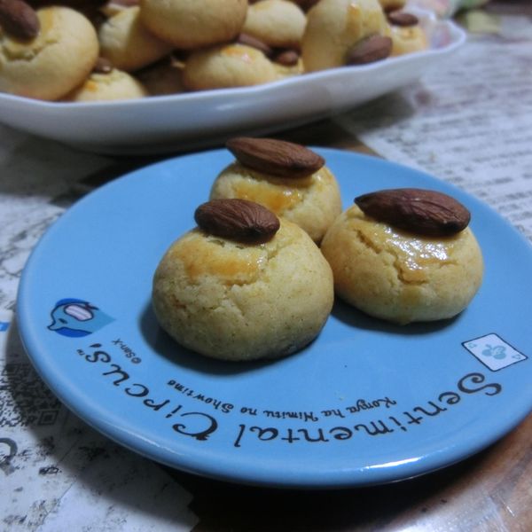 杏仁小圓餅 : 林佩汶一起做