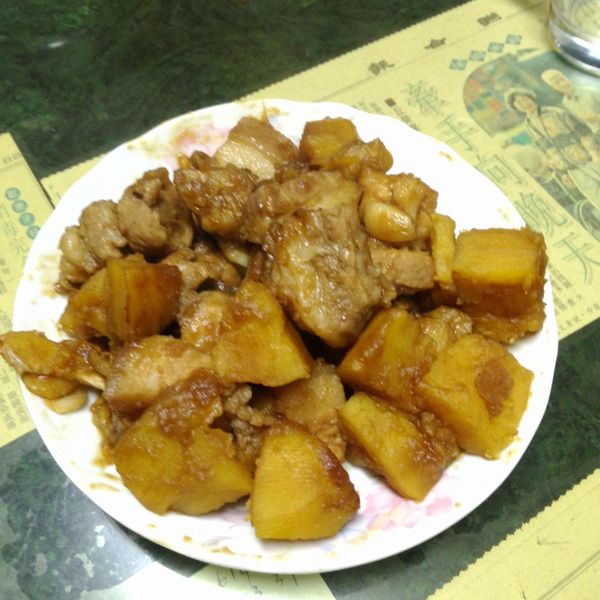 地瓜燒肉_一鍋到底【穀盛壽喜燒】：Yi Jing Chen 一起做