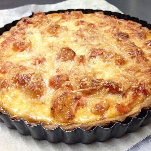 法式香腸鹹派 : Milly Lin一起做