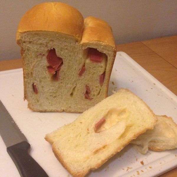 起士火腿吐司Panasonic製麵包機：Jessica✨ 一起做