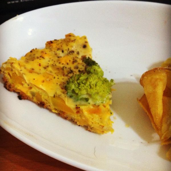 用電子鍋做南瓜鹹派：Hung Las 一起做