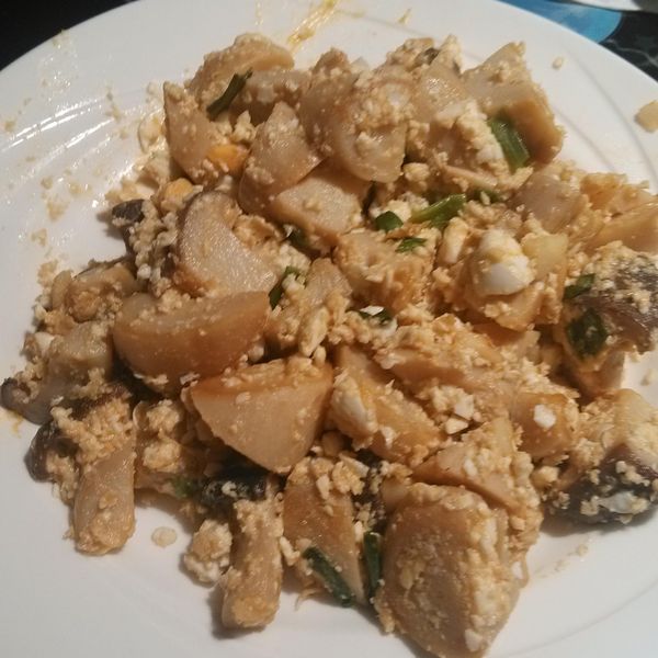 金沙杏鮑菇 : 阿怪一起做