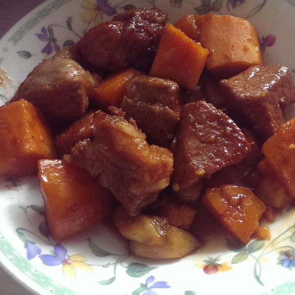 地瓜燒肉_一鍋到底【穀盛壽喜燒】：Albee Chen 一起做