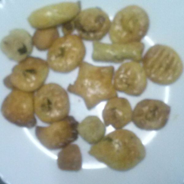 ㄚ曼達的廚房~葡萄乾與蔓越梅司康(鬆餅粉版)：蔡逸屏 一起做