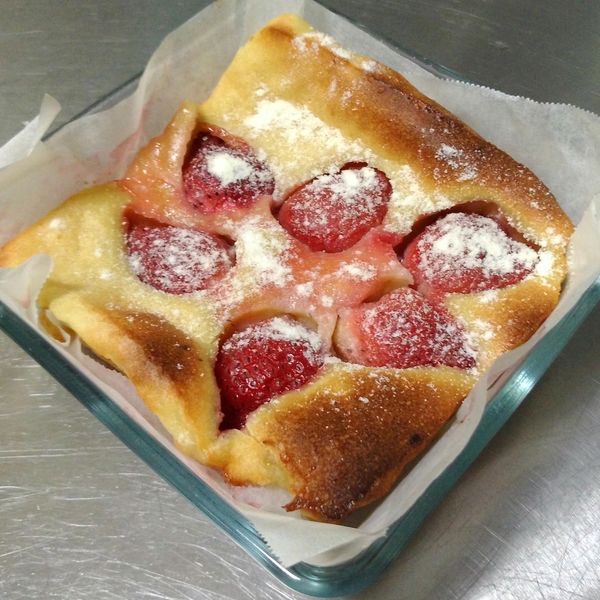 草莓克拉芙堤Clafoutis：Wen-Chi Lin 一起做