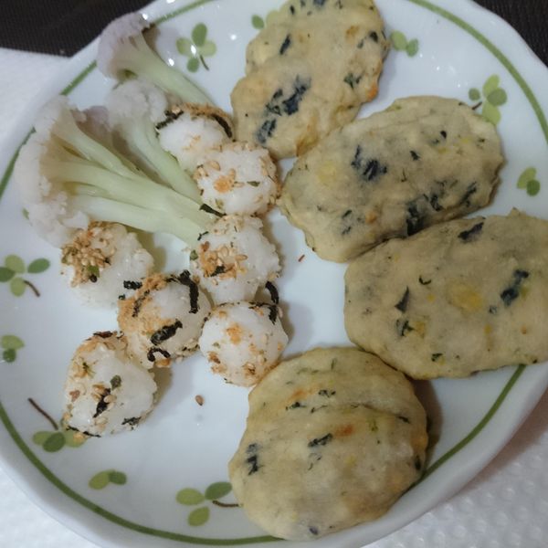 寶寶版豆腐魚餅：陳小屏 一起做