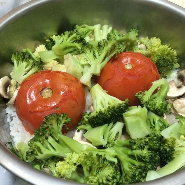 懶人料理蕃茄飯-電鍋：wen 一起做