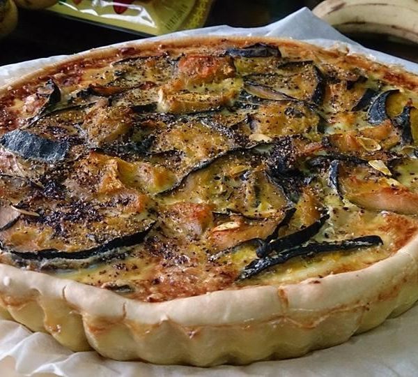 南瓜雞肉鹹派：Sasha Chen 一起做