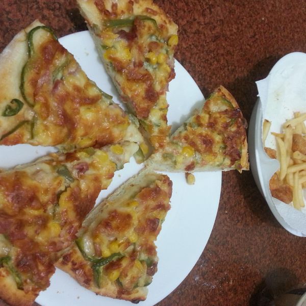 夏威夷Pizza : 張宛茹一起做