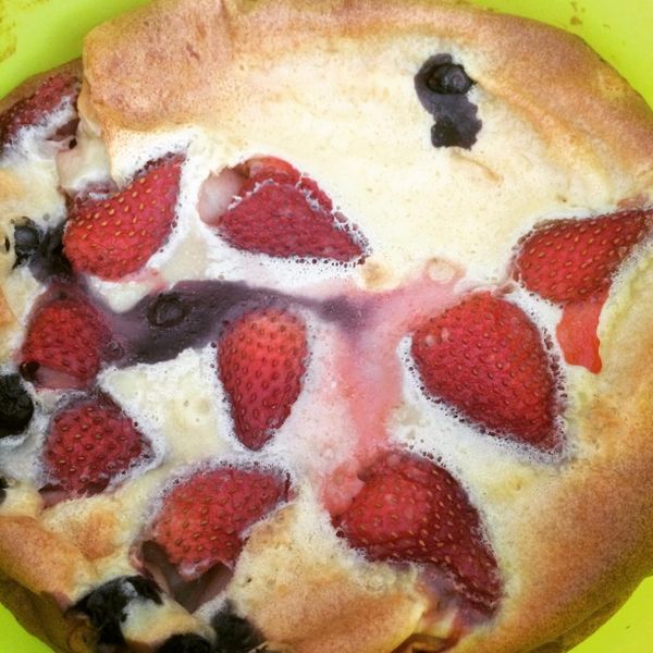 草莓克拉芙堤Clafoutis：Belle 一起做