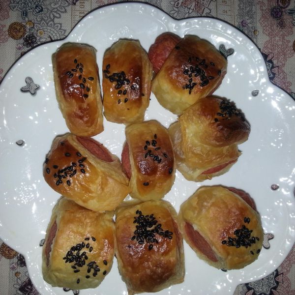 熱狗酥皮捲【Fang&Maggie】：林秀芊 一起做