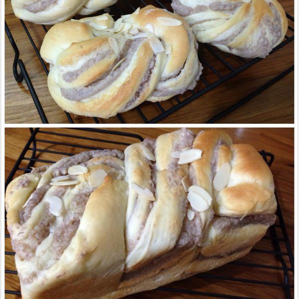 ♥我的手作料理♥芋頭麵包 : Yami Fang一起做