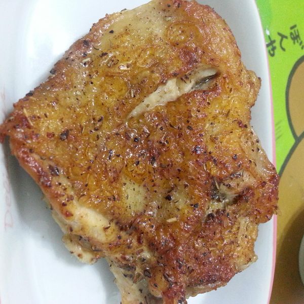 義式香料雞腿（脆皮鮮嫰多汁。10分鐘） : angela一起做