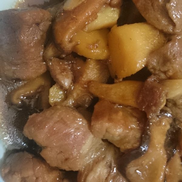 地瓜燒肉_一鍋到底【穀盛壽喜燒】：王昱婷 一起做