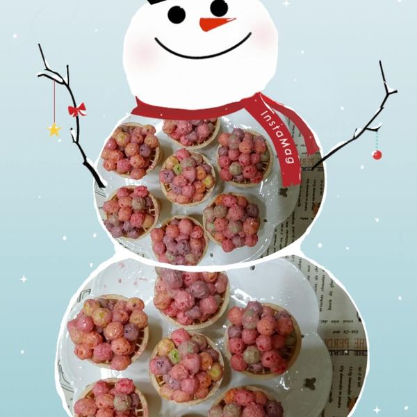 聖誕繽紛雪糕 : 林秀芊一起做