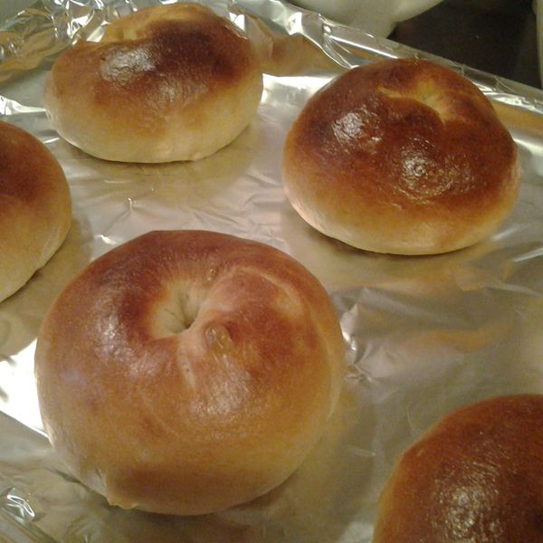 低熱量早餐-原味貝果 : 鄭惠芬一起做