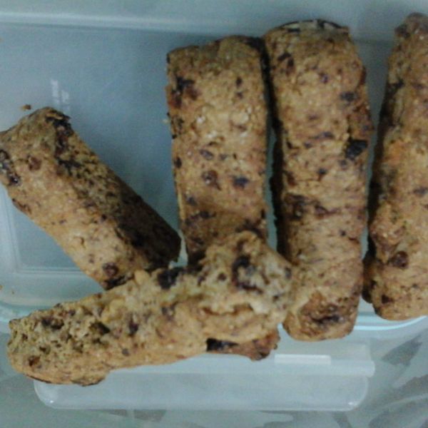 無奶油無蛋烘培 - 養生麥片堅果枸杞餅乾：周君縢 一起做