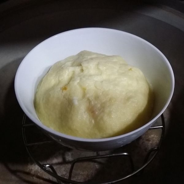 鬆餅粉蒸蛋糕：二寶媽的廚房 一起做