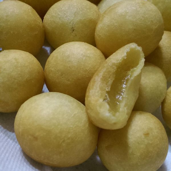 【自製】夜市香Q地瓜球-做法簡單 : 有春媽一起做