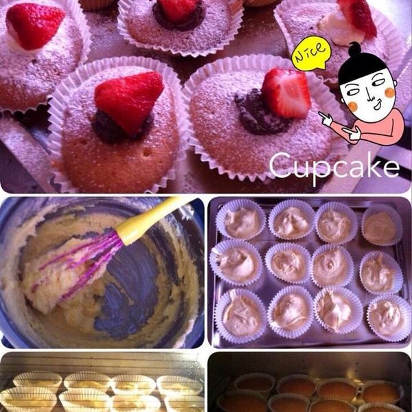 甜美可愛下午茶:cup cake杯子蛋糕:陳小貞 一起做