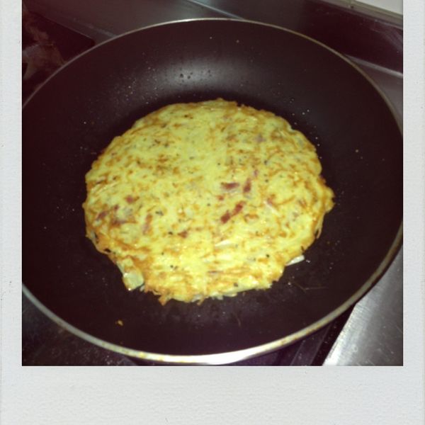 馬鈴薯培根起司煎餅 : Zoe You一起做