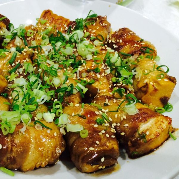 日式照燒豆腐肉捲：姜筱凡 一起做