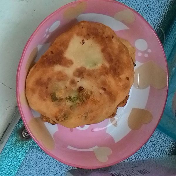 地瓜蔥油餅 : 胡家瑄一起做