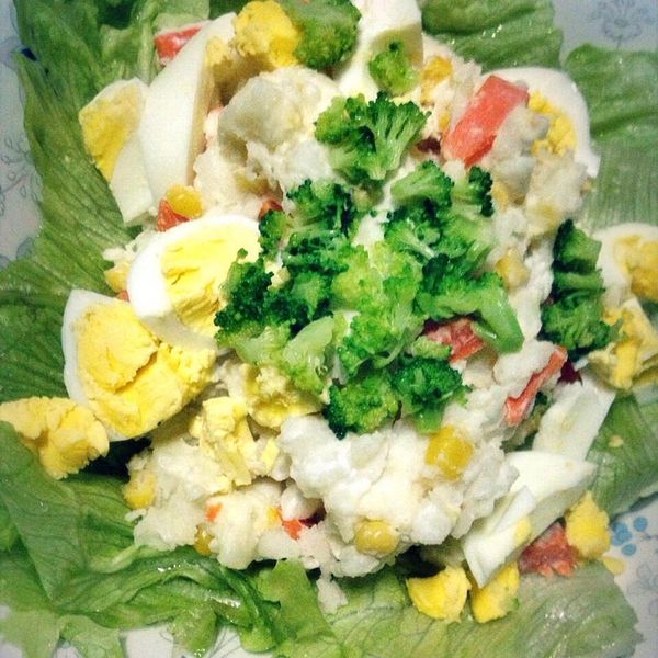 ✲花花家◕‿◕薯泥沙拉✲：W_N_Y_7 一起做