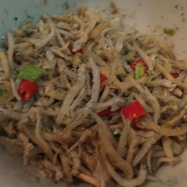 三分鐘料理-【蔥辣香酥魩魚】：Jane Tsai 一起做