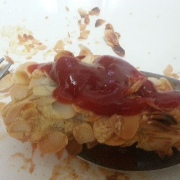 烤杏仁鮭魚：王守益 一起做