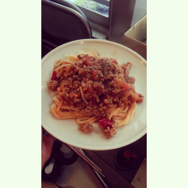 義大利蕃茄肉醬麵－傑米.奧利佛 習作：Nicke NI 一起做