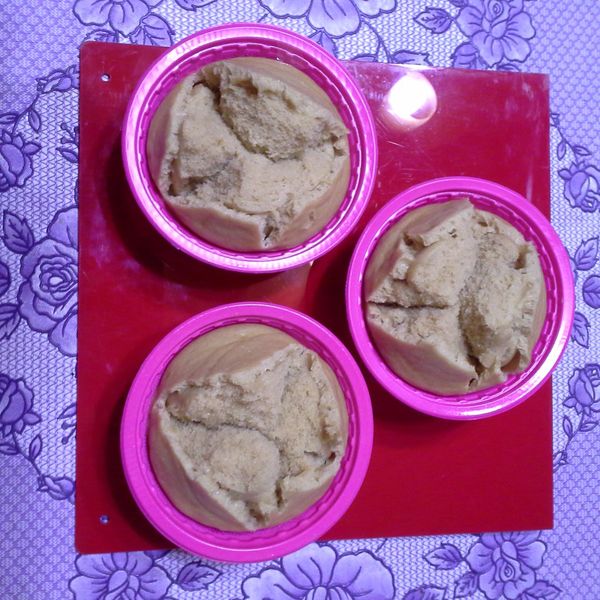 第一次就上手的黑糖發糕(電鍋版)。胖卡瘦不了食譜 : 若涵一起做