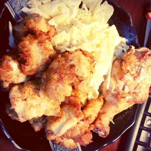 日式炸雞 : 冠安冠安一起做