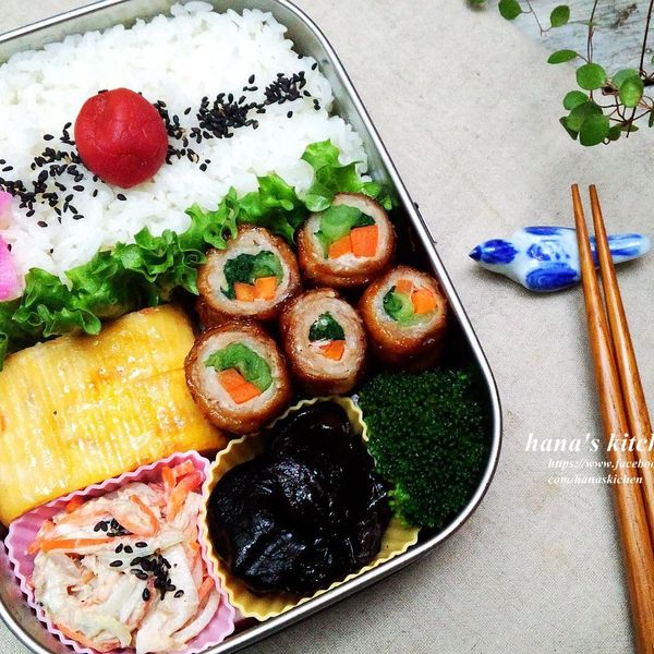 秋葵肉捲 : HanasKitchen一起做