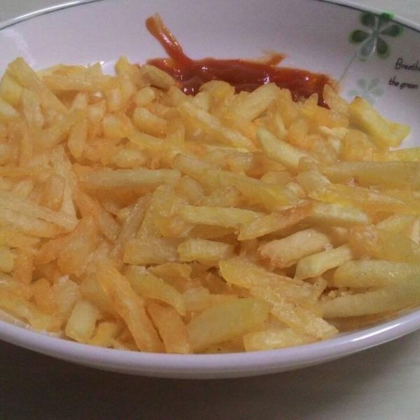 炸薯條 : 阮鈺樺一起做