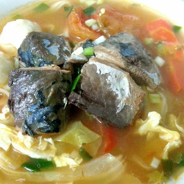 罐頭美食 - 蕃茄鯖魚麵:Masae Lee 一起做